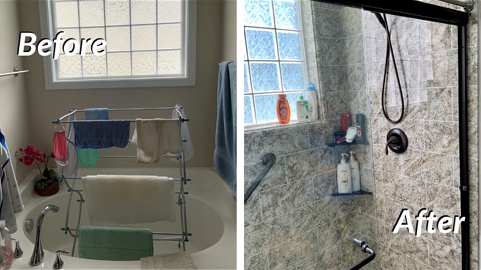 Bathroom Remodeling Project in Raleigh, NC by Luxury Bath & Kitchens