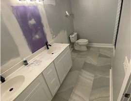 Bathroom Remodeling Project in Wilson, NC by Luxury Bath & Kitchens