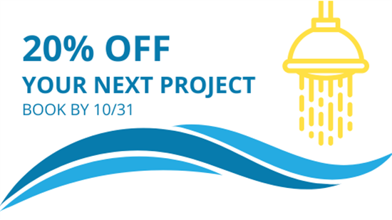 Save 20% and Transform Your Bathroom By Thanksgiving!