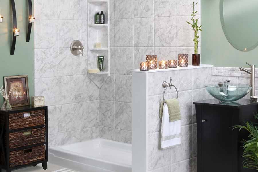  Easy-to-Clean Shower Surrounds