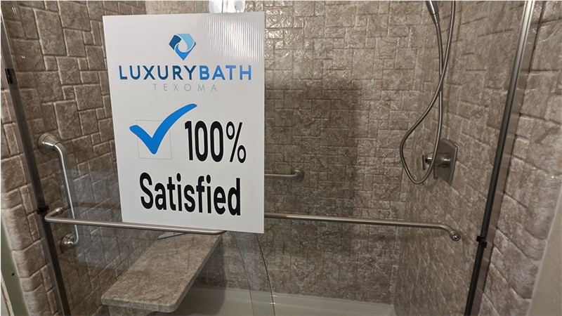 acrylic shower installation Duncan OK after shower conversion