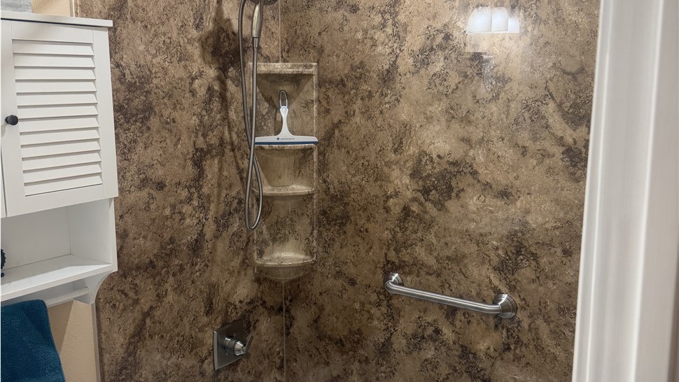 Bath Conversion Project in Iowa Park, TX by Luxury Bath of Texoma