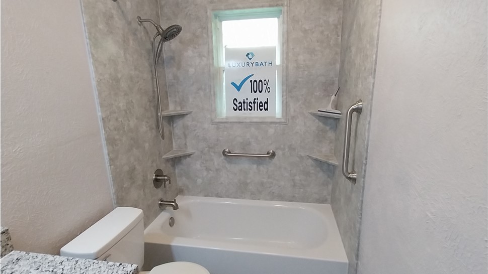 Full Bath Remodel Project in Wichita Falls, TX by Luxury Bath of Texoma