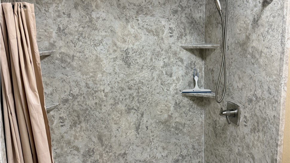 Shower Project in Henrietta, Texas by Luxury Bath of Texoma
