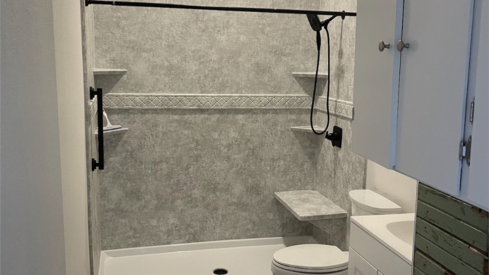 Full Bath Remodel, Shower Project in Wichita Falls, TX by Luxury Bath of Texoma