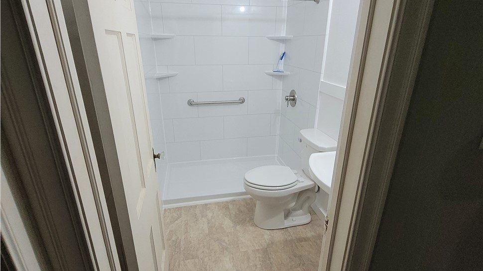 Bath Conversion, Full Bath Remodel Project in Bowie, TX by Luxury Bath of Texoma