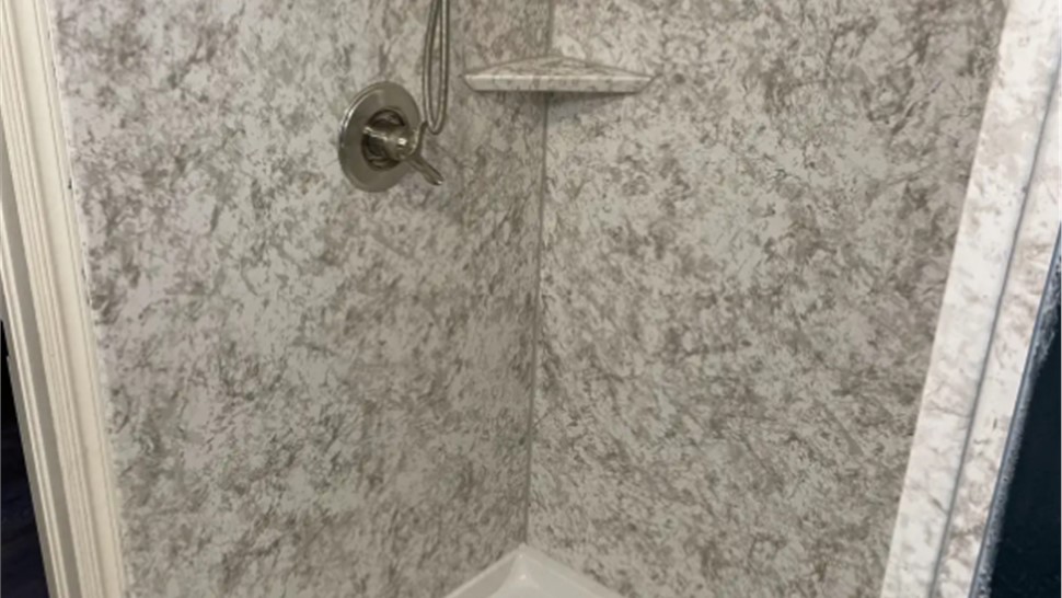 Shower Project in Lawton, OK by Luxury Bath of Texoma