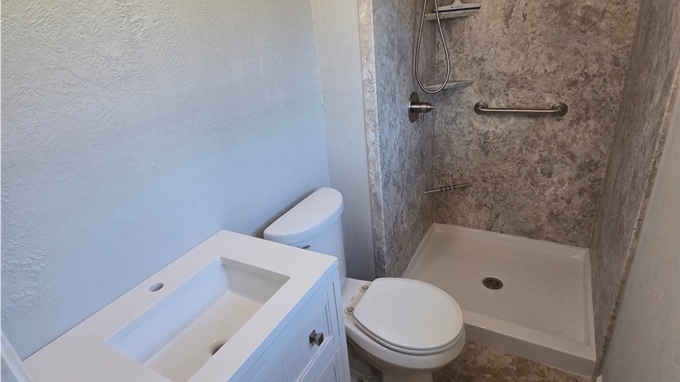 Shower Project in Vernon, TX by Luxury Bath of Texoma