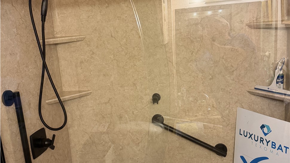 Shower Project in Lawton, Oklahoma by Luxury Bath of Texoma