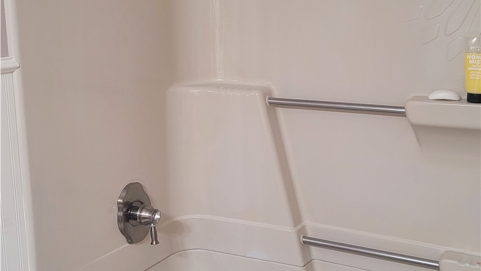 Shower Project in Childress, Texas by Luxury Bath of Texoma