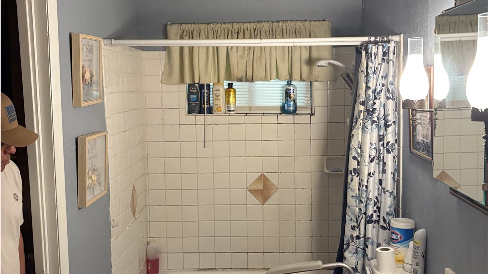 Shower Project in Wichita Falls, Texas by Luxury Bath of Texoma