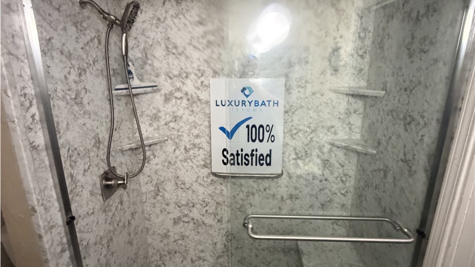 Shower Project in Wichita Falls, TX by Luxury Bath of Texoma