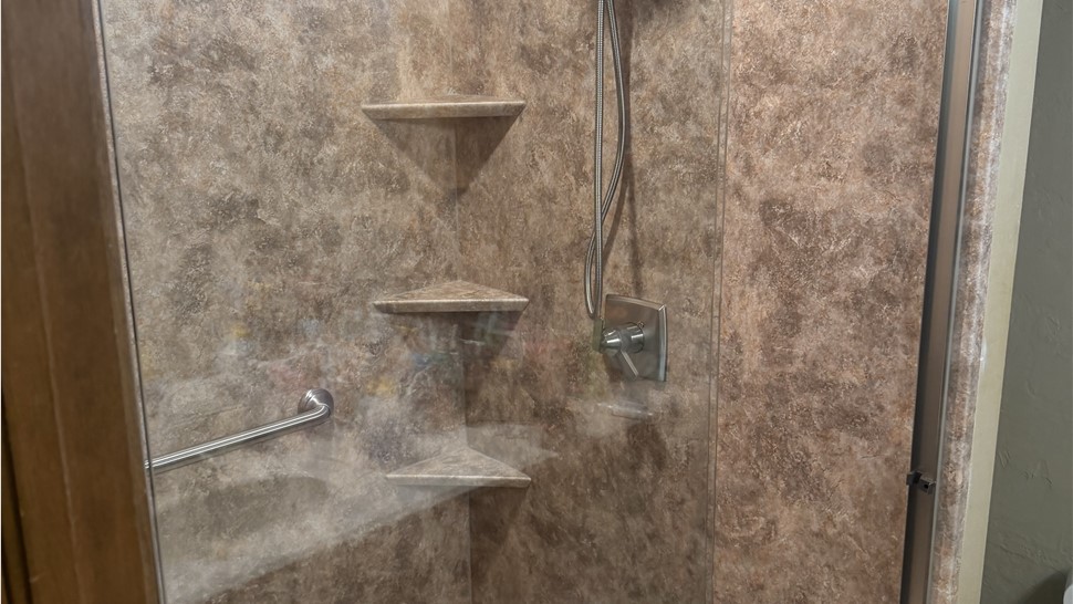 Shower Project in Duncan, Oklahoma by Luxury Bath of Texoma