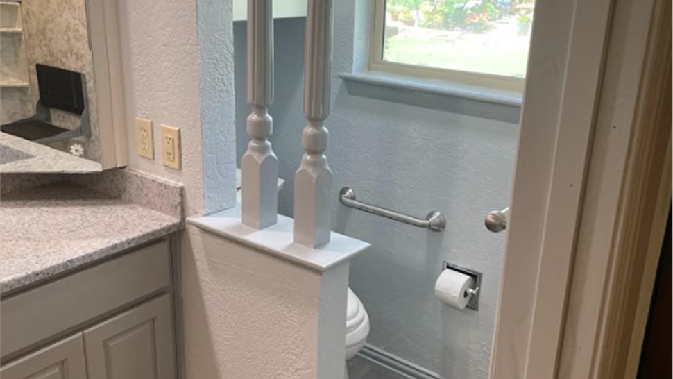 Full Bath Remodel Project in Lawton, OK by Luxury Bath of Texoma