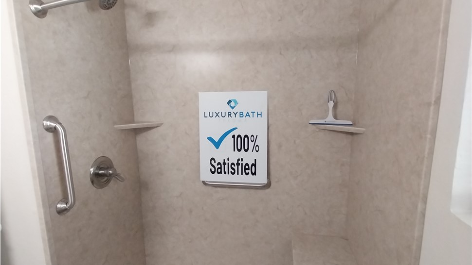Shower Project in Duncan, OK by Luxury Bath of Texoma