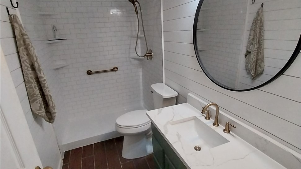 Shower Project in Wichita Falls, Texas by Luxury Bath of Texoma