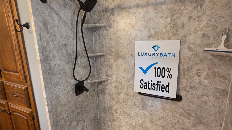 Shower Project in Duncan, Oklahoma by Luxury Bath of Texoma