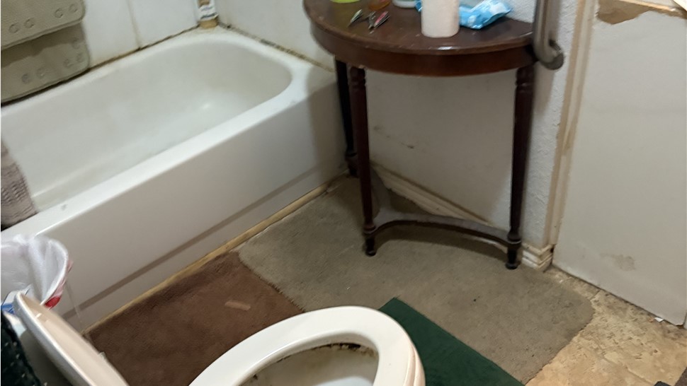 Full Bath Remodel Project in Carnegie, Oklahoma by Luxury Bath of Texoma