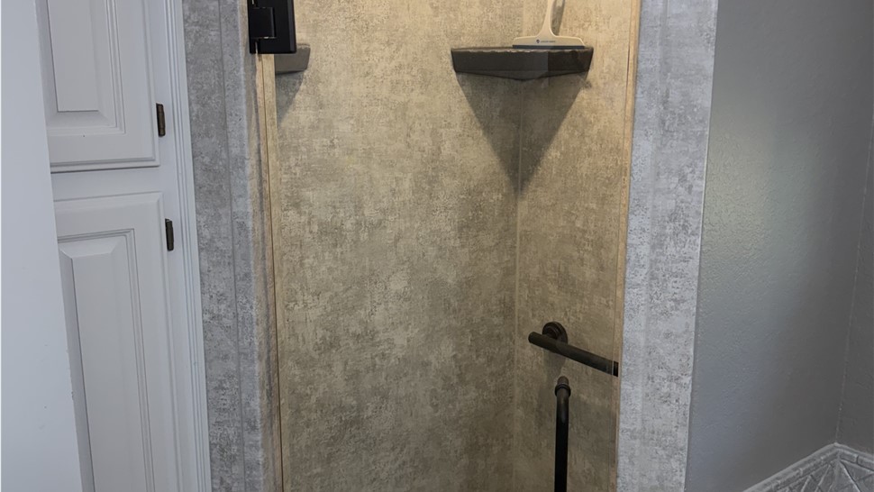 Shower Project in Wichita Falls, Texas by Luxury Bath of Texoma