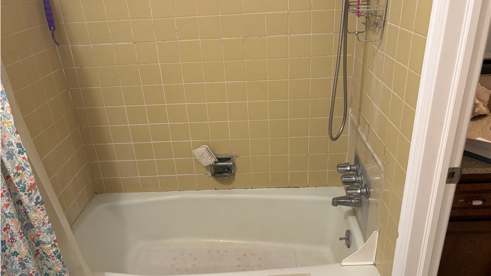 Shower Project in Lawton, Oklahoma by Luxury Bath of Texoma