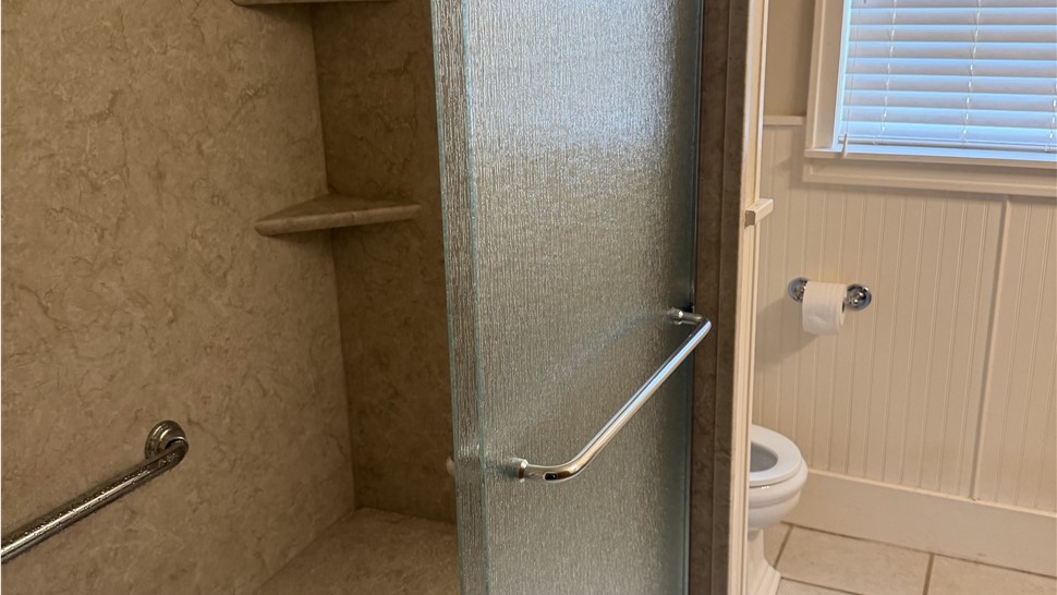 Shower Project in Wichita Falls, Texas by Luxury Bath of Texoma