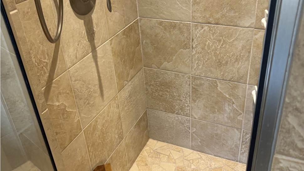 Shower Project in Wichita Falls, Texas by Luxury Bath of Texoma