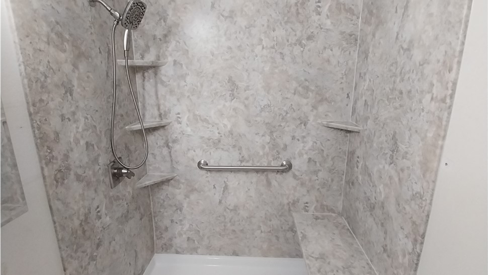 Bath Conversion Project in Wichita Falls, TX by Luxury Bath of Texoma