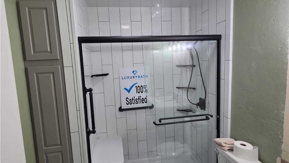 Shower Project in Duncan, Oklahoma by Luxury Bath of Texoma