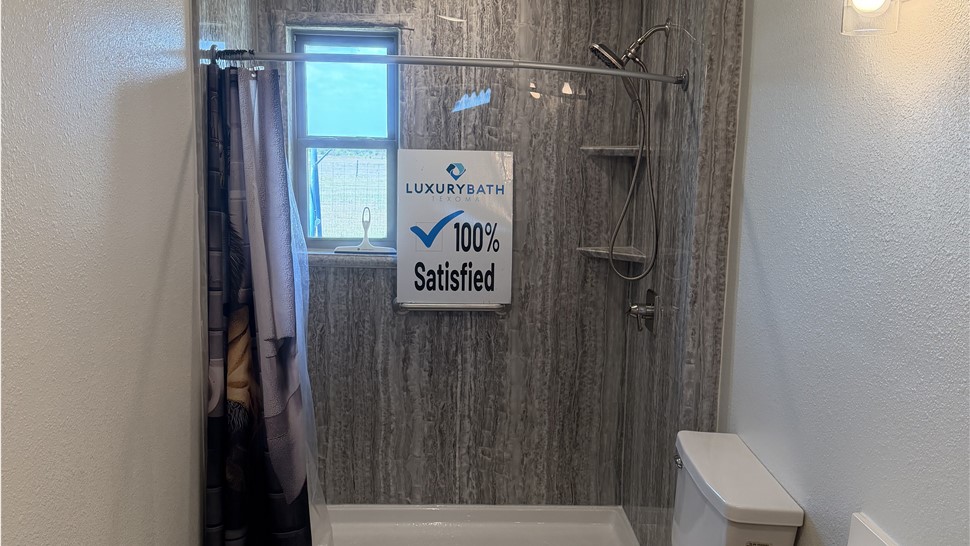 Shower Project in Windthorst, Texas by Luxury Bath of Texoma