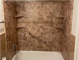 Bathtub Project in Wichita Falls, TX by Luxury Bath of Texoma