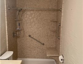 Shower Project in Iowa Park, TX by Luxury Bath of Texoma