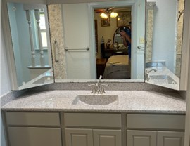 Full Bath Remodel Project in Lawton, OK by Luxury Bath of Texoma