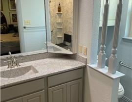 Full Bath Remodel Project in Lawton, OK by Luxury Bath of Texoma