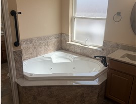 Full Bath Remodel Project in Wichita Falls, Texas by Luxury Bath of Texoma