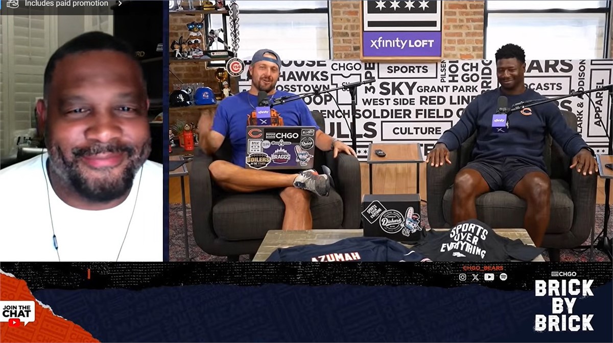 Matrix Basements Teams Up with Bears Legend Lance Briggs as Presenting Sponsor of CHGO Sports' "Brick by Brick" Podcast
