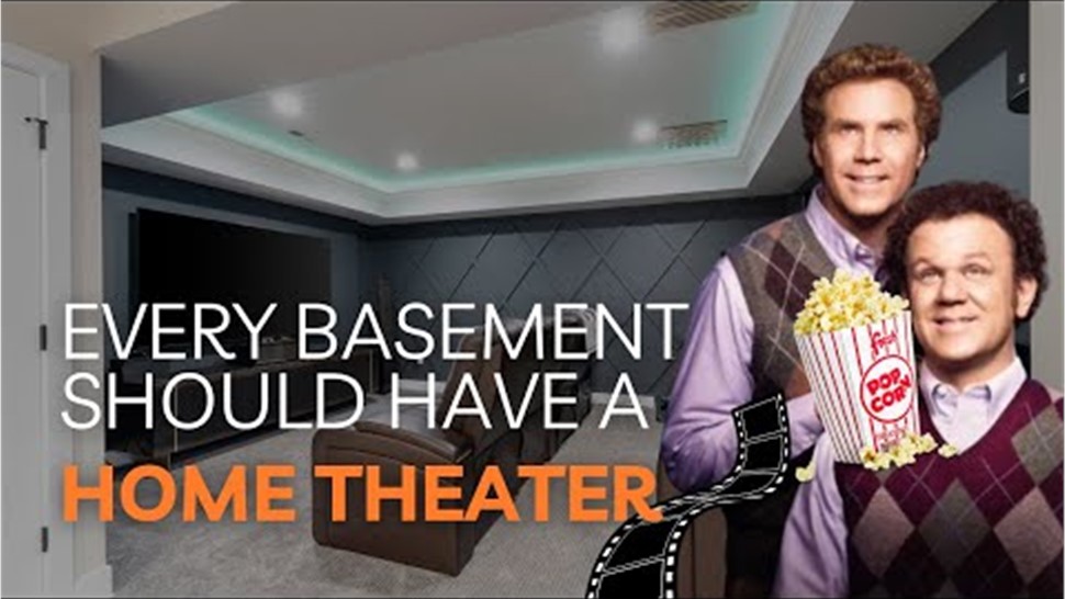 Basement Finishing - Basement Home Theater Photo 1
