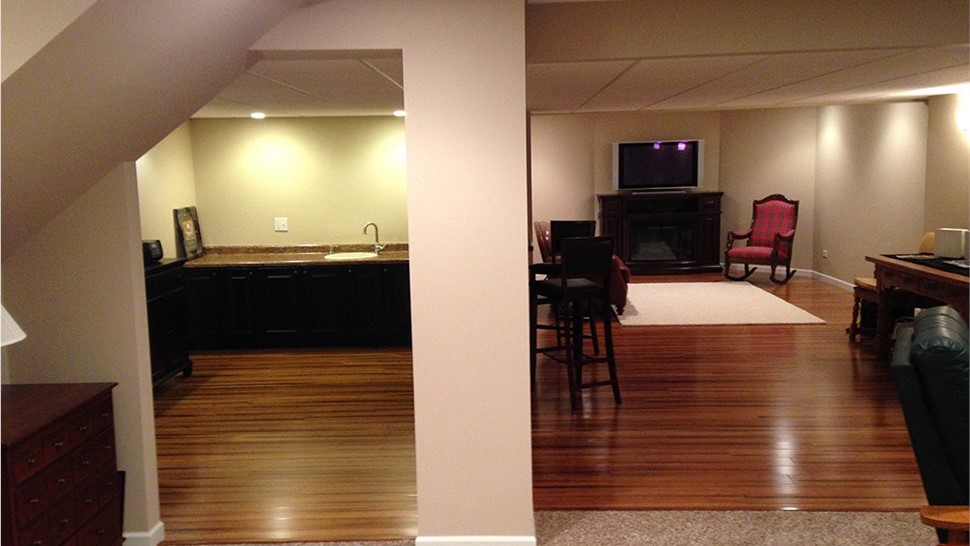 Basement Remodeling - Basement Flooring Photo 1