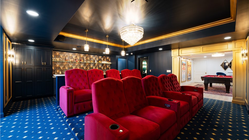 Basement Home Theaters Photo 36