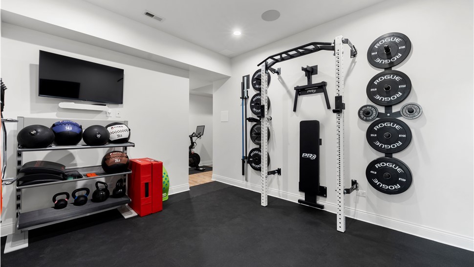 Basement Home Gym Photo 1