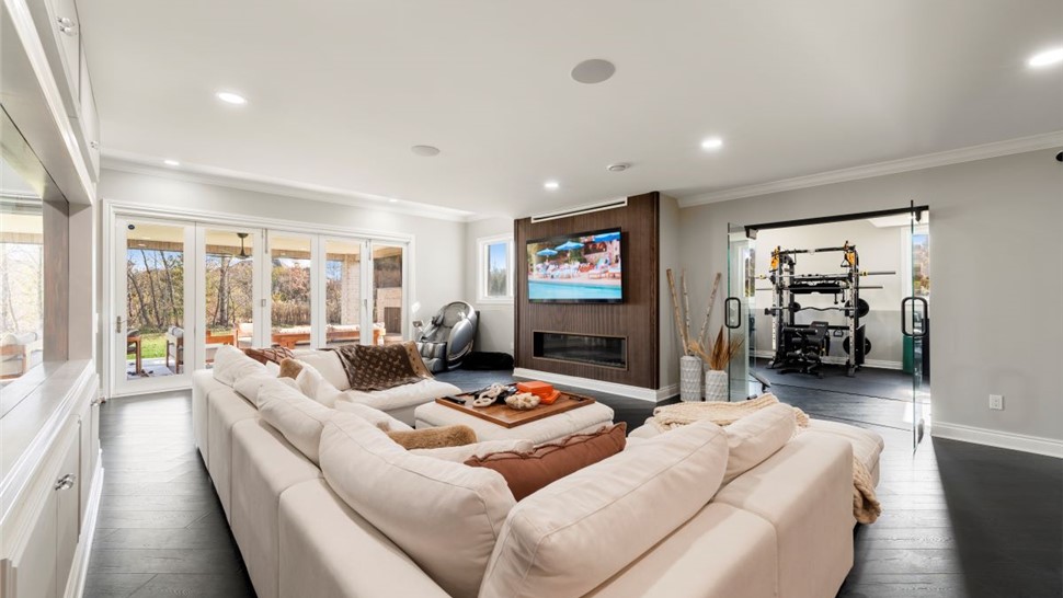 Basement Remodeling Project in Arlington Heights, IL by Matrix Basements