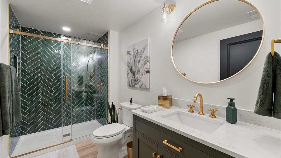 Basement Remodeling Project in Lemont, IL by Matrix Basements