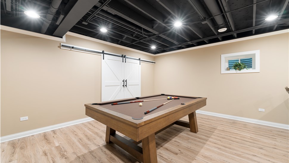 Basement Remodeling Project in Macomb Township, MI by Matrix Basements