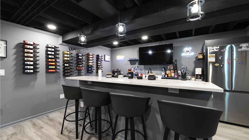 Beloit, WI Basement Remodeling Project Basement Remodeling Project in Beloit, WI by Matrix Basements