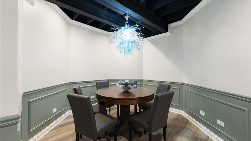 Basement Remodeling Project in Elgin, IL by Matrix Basements