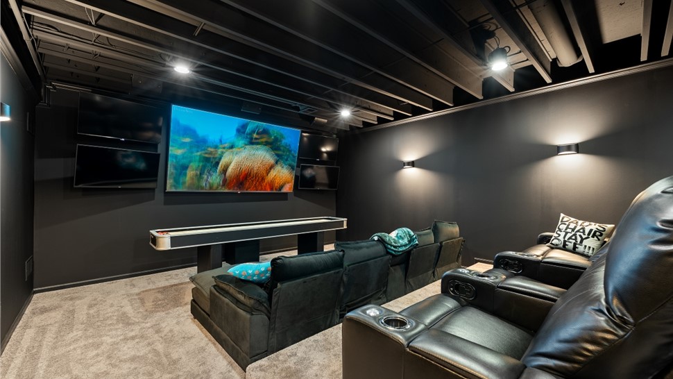 Basement Remodeling Project in Arlington Heights, IL by Matrix Basements