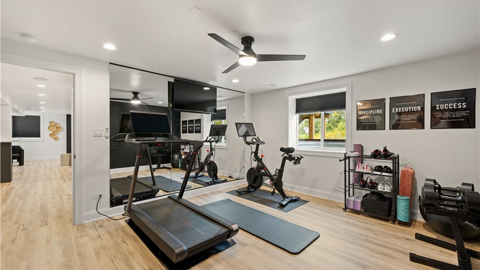 Basement Remodeling Project in Lemont, IL by Matrix Basements