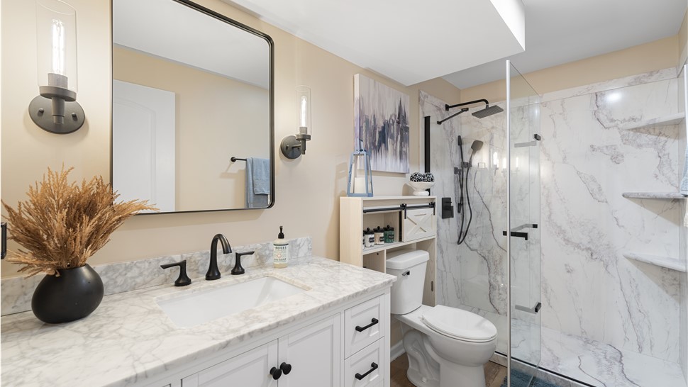 Basement Remodeling Project in Waukesha, WI by Matrix Basements