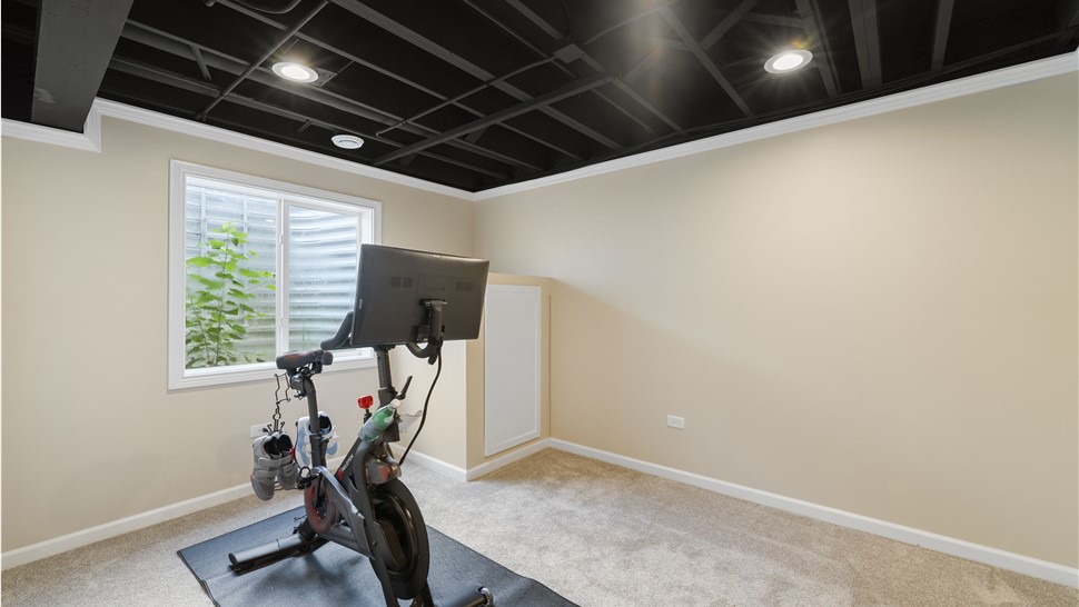 Basement Remodeling Project in Waukesha, WI by Matrix Basements