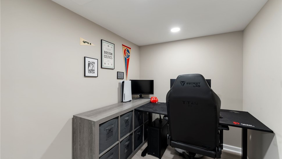 Basement Remodeling Project in Plainfield, IL by Matrix Basements