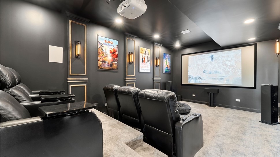 Basement Remodeling Project in Arlington Heights, IL by Matrix Basements